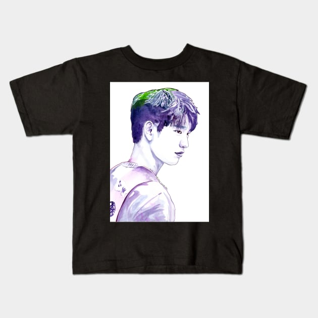 KPOP GOT7 Park Jinyoung (Junior) Kids T-Shirt by NiamhYoungArt